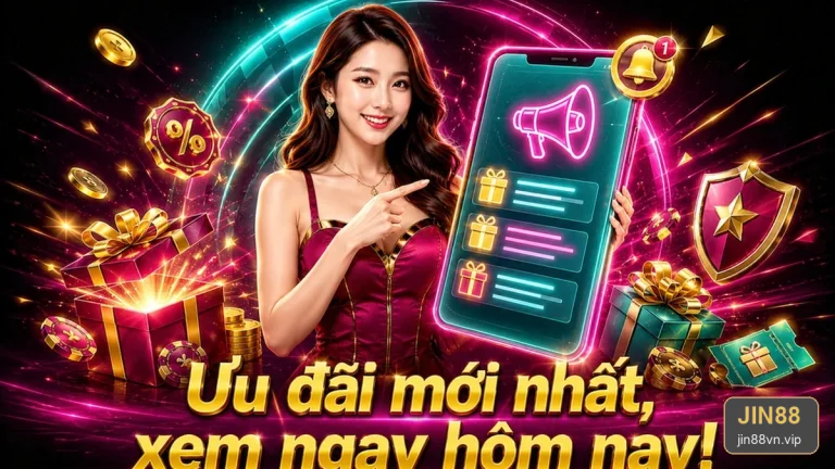 Khuyến Mãi JIN88: Tin Mới, Ưu Đãi Và Cách Kiểm Tra Trò Chơi Hợp Lệ Cùng Điều Khoản Loại Trừ – jin88vn.vip