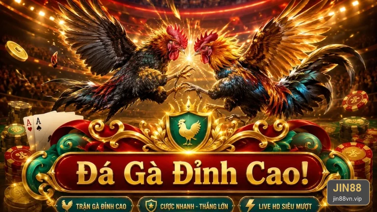 Đọc giao diện đá gà trực tuyến JIN88: Kinh nghiệm soi lịch sử cược và thông báo hệ thống trước mỗi phiên – jin88vn.vip