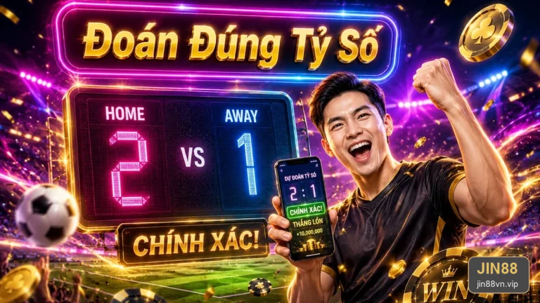 Tổng kết trận đấu theo dữ liệu: Cách đọc tỷ số và nhịp bóng đá tỉnh táo cùng JIN88 – jin88vn.vip