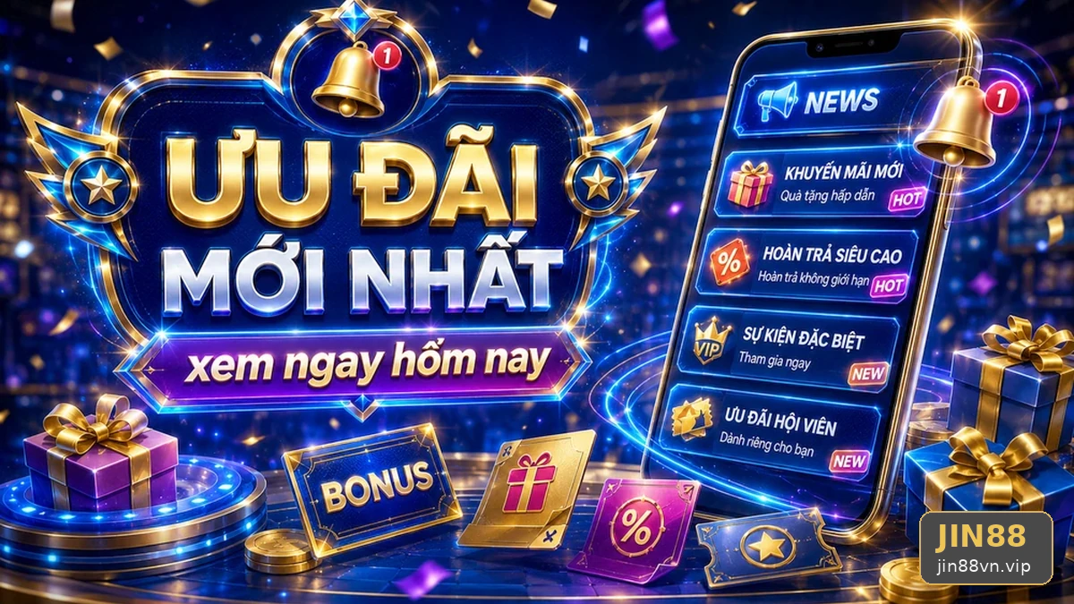 Đọc Chi Tiết Giao Diện JIN88 Tại jin88vn.vip: Kiểm Tra Tin Mới, Ưu Đãi Và Nhận Diện Rủi Ro Từ Thiết Bị Công Cộng