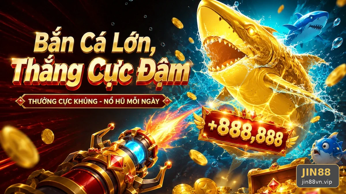 Bắn Cá Săn Thưởng JIN88: Quan Sát Luật Và Bảng Trả Thưởng Trước Khi Nhập Cuộc Tại jin88vn.vip